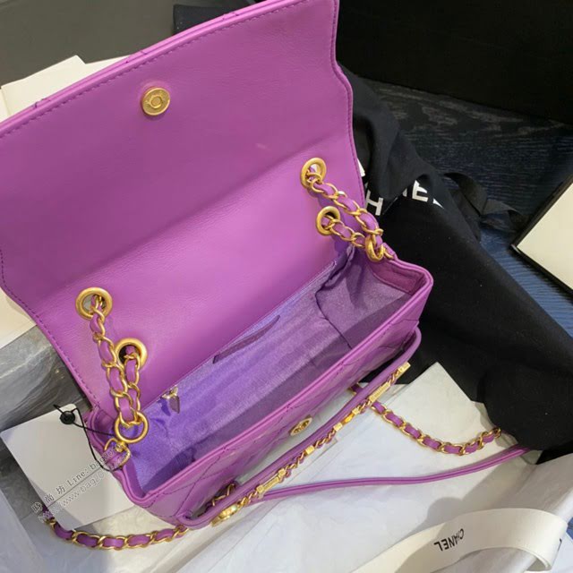 Chanel女包 AS1490 Chanel鏈條女包 香奈兒2020年春夏爆款單肩斜挎字母包 小香最新火爆款  djc3925